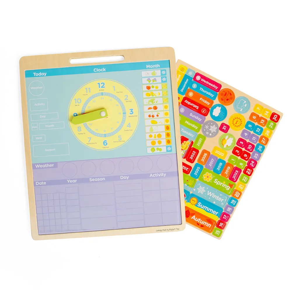 magnetic_weather_board_4.webp Clearance Magnetic Weather Board Wooden Puzzles And Activity Toys | Activity Toys & Games
