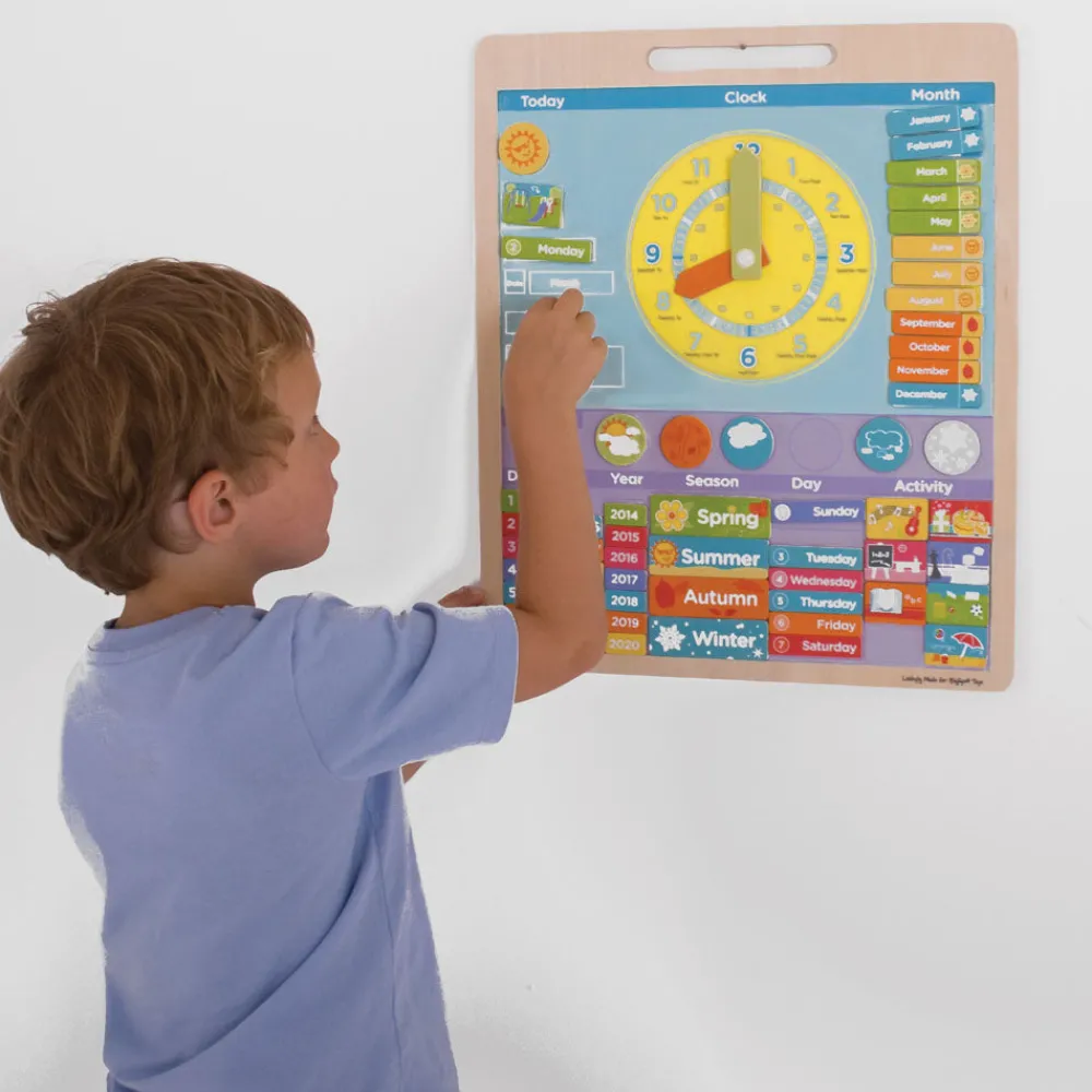 magnetic_weather_board_7.webp Clearance Magnetic Weather Board Wooden Puzzles And Activity Toys | Activity Toys & Games
