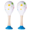 Fashion Maraca (One Pair – Blue) Traditional Wooden Toys | Gifts For 5 Yr Olds