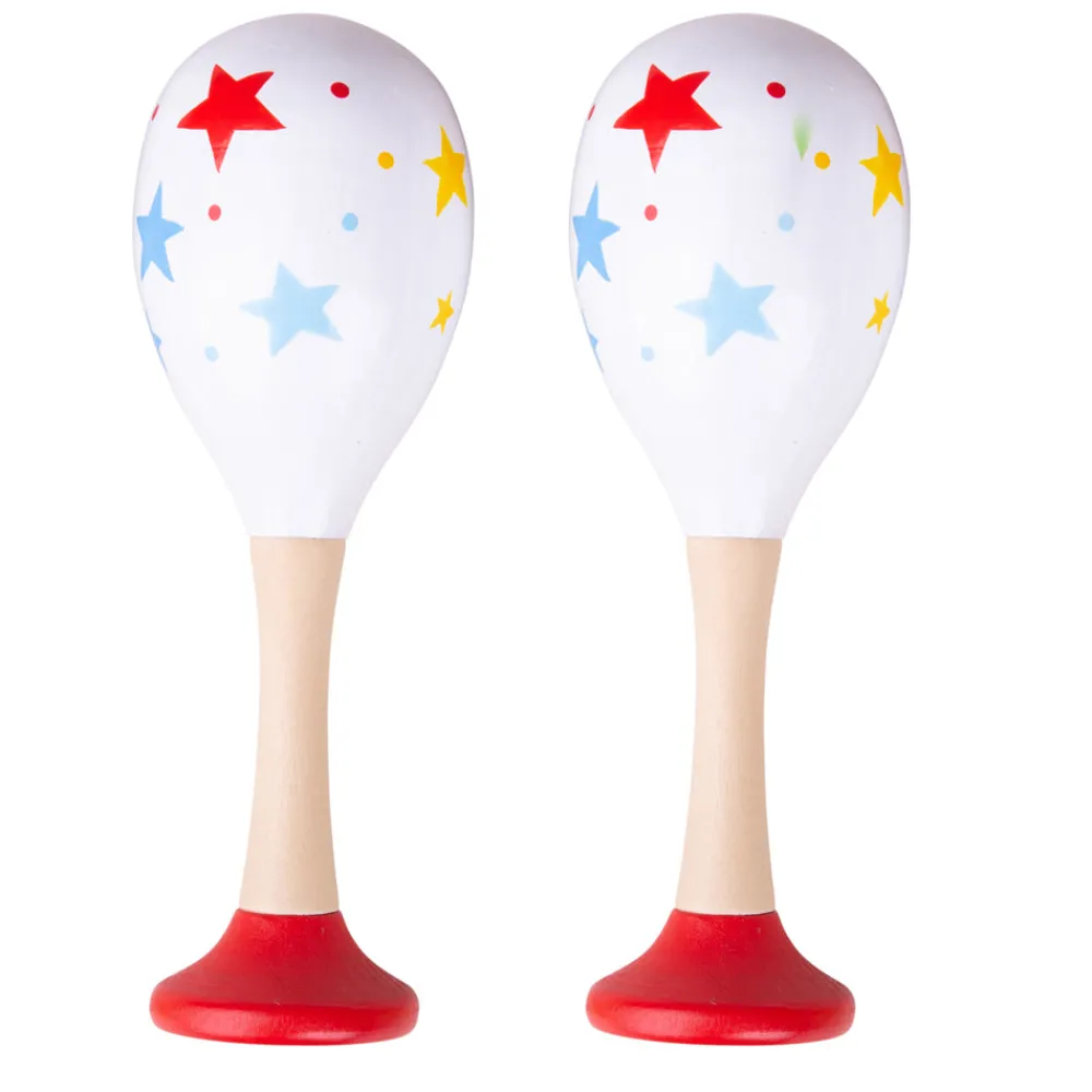 maraca_one_pair__red_0.webp Discount Maraca (One Pair – Red) Traditional Wooden Toys | Gifts For 5 Yr Olds