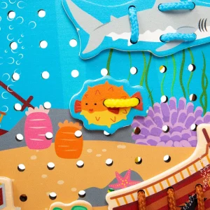 Hot Marine Lace-A-Shape Kids Arts And Crafts Sets For Kids