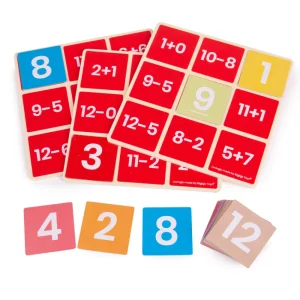 Clearance Math Bingo-Add & Subtract Kids Kids Learning Numbers And Letter