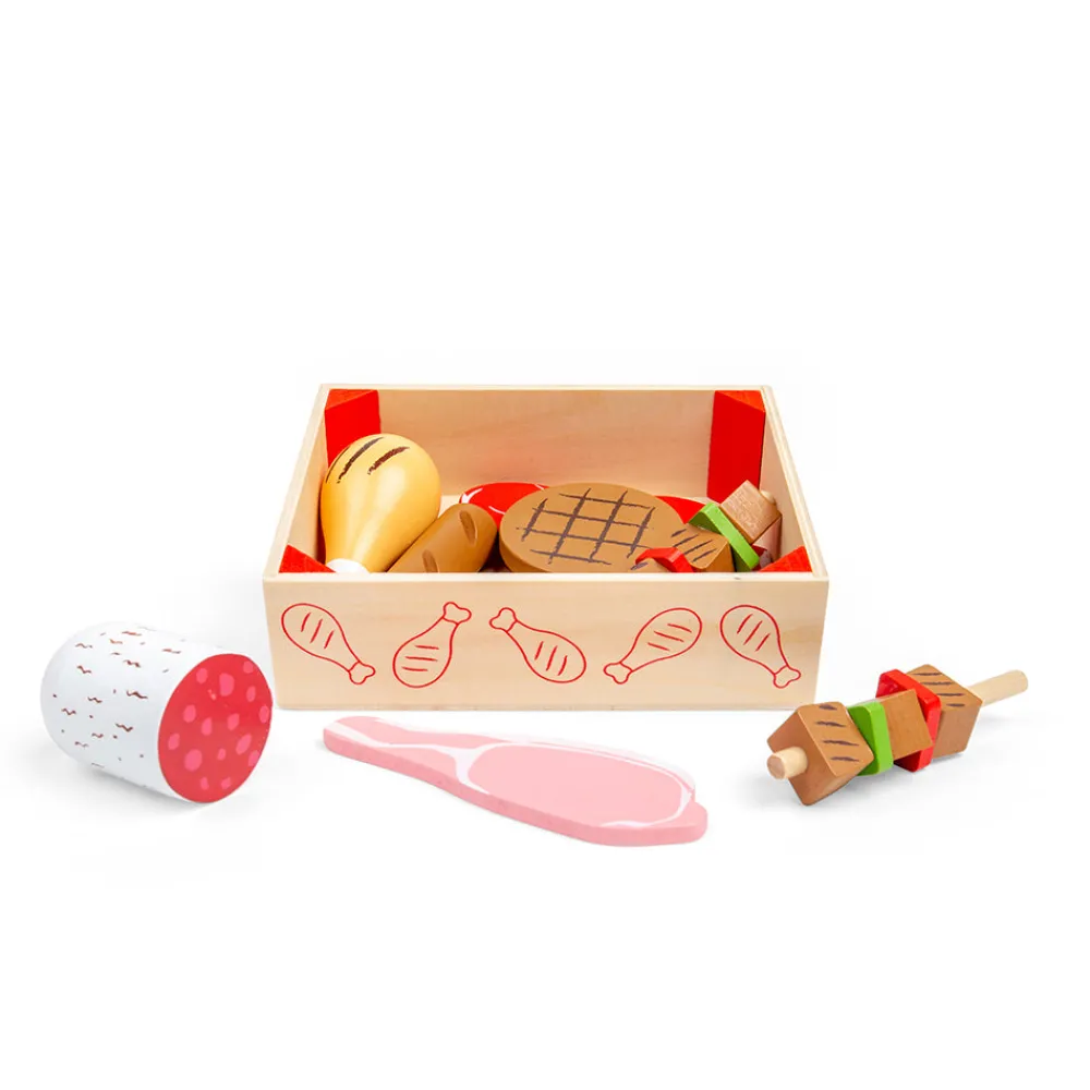 meat_crate_5.webp Discount Meat Crate Wooden Toy Food Sets | Shopping Role Play