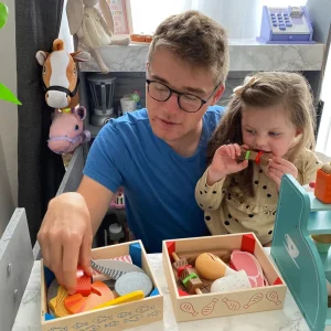 Discount Meat Crate Wooden Toy Food Sets | Shopping Role Play