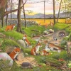 Fashion Midsummer Twilight – BIG 250 Piece Jigsaw Puzzle Children's Wooden Puzzles