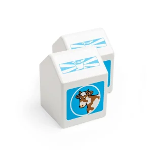 Fashion Milk Carton (Pack of 2) Play Shop Cook And Share | Wooden Toy Food Sets