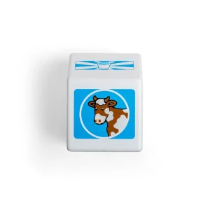 Fashion Milk Carton (Pack of 2) Play Shop Cook And Share | Wooden Toy Food Sets