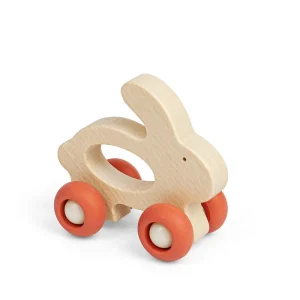 Discount Mini Animal Push Alongs – Rabbit Traditional Wooden Toys | Wooden Push And Pull Along Toys