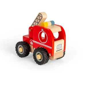 Discount Mini Fire Truck Wooden Puzzles And Activity Toys | Wooden Toy Cars For Children