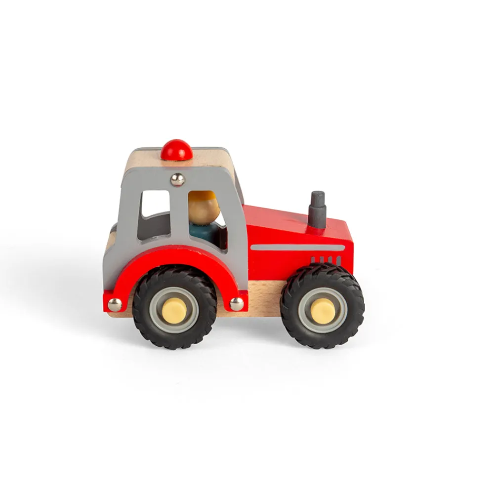 mini_red_tractor_1.webp Fashion Mini Red Tractor Wooden Puzzles And Activity Toys | Wooden Toy Cars For Children