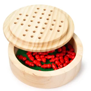 Hot Mini Solitaire Traditional Wooden Games