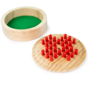 Hot Mini Solitaire Traditional Wooden Games