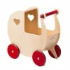 Clearance Dolls Pram Natural Birch Veneer Traditional Wooden Toys | Prams & Cradles