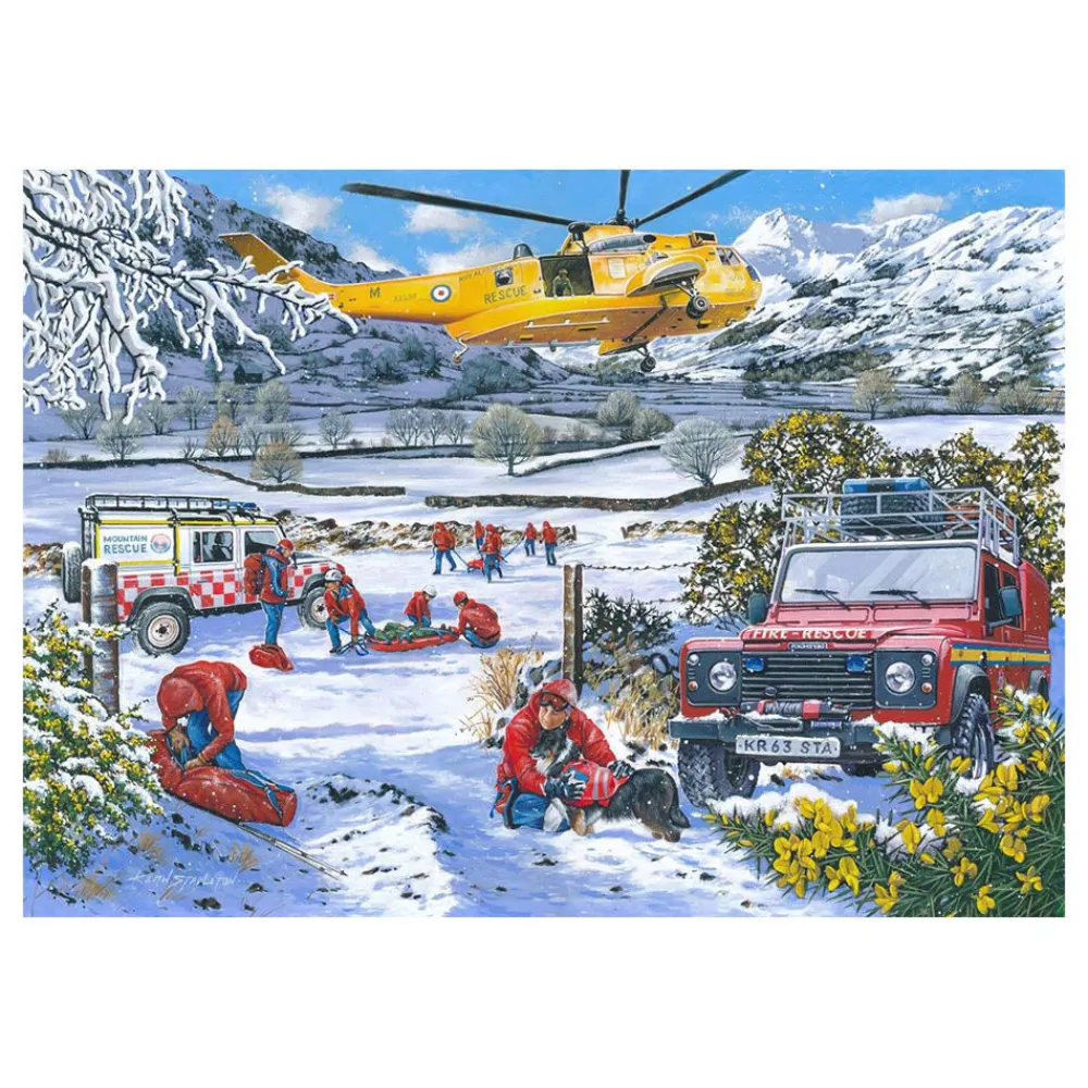mountain_rescue___piece_j_0.webp Hot Mountain Rescue – 1000 Piece Jigsaw Puzzle Children's Wooden Puzzles