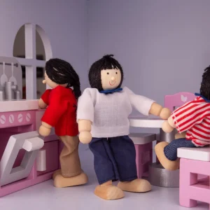 Sale Multicultural Dolls – Asian Family Wooden Doll’s Houses