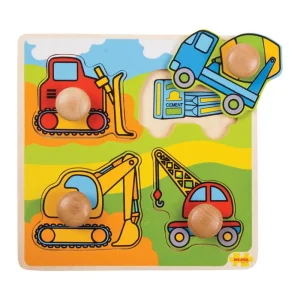 Clearance My First Peg Puzzle Construction Wooden Puzzles And Activity Toys | Children's Wooden Puzzles