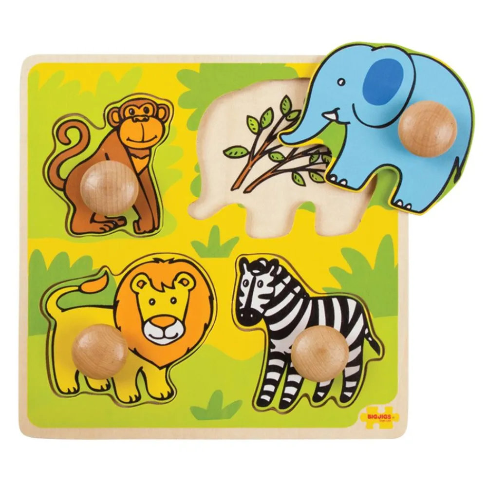 my_first_peg_puzzle_safar_0.webp Outlet My First Peg Puzzle Safari Wooden Puzzles And Activity Toys | Children's Wooden Puzzles