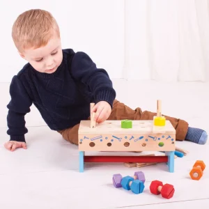 New My Workbench Wooden Puzzles And Activity Toys | Toy Tool Sets
