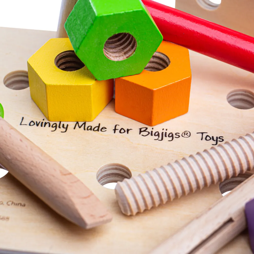 my_workbench_2.webp New My Workbench Wooden Puzzles And Activity Toys | Toy Tool Sets