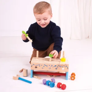 New My Workbench Wooden Puzzles And Activity Toys | Toy Tool Sets
