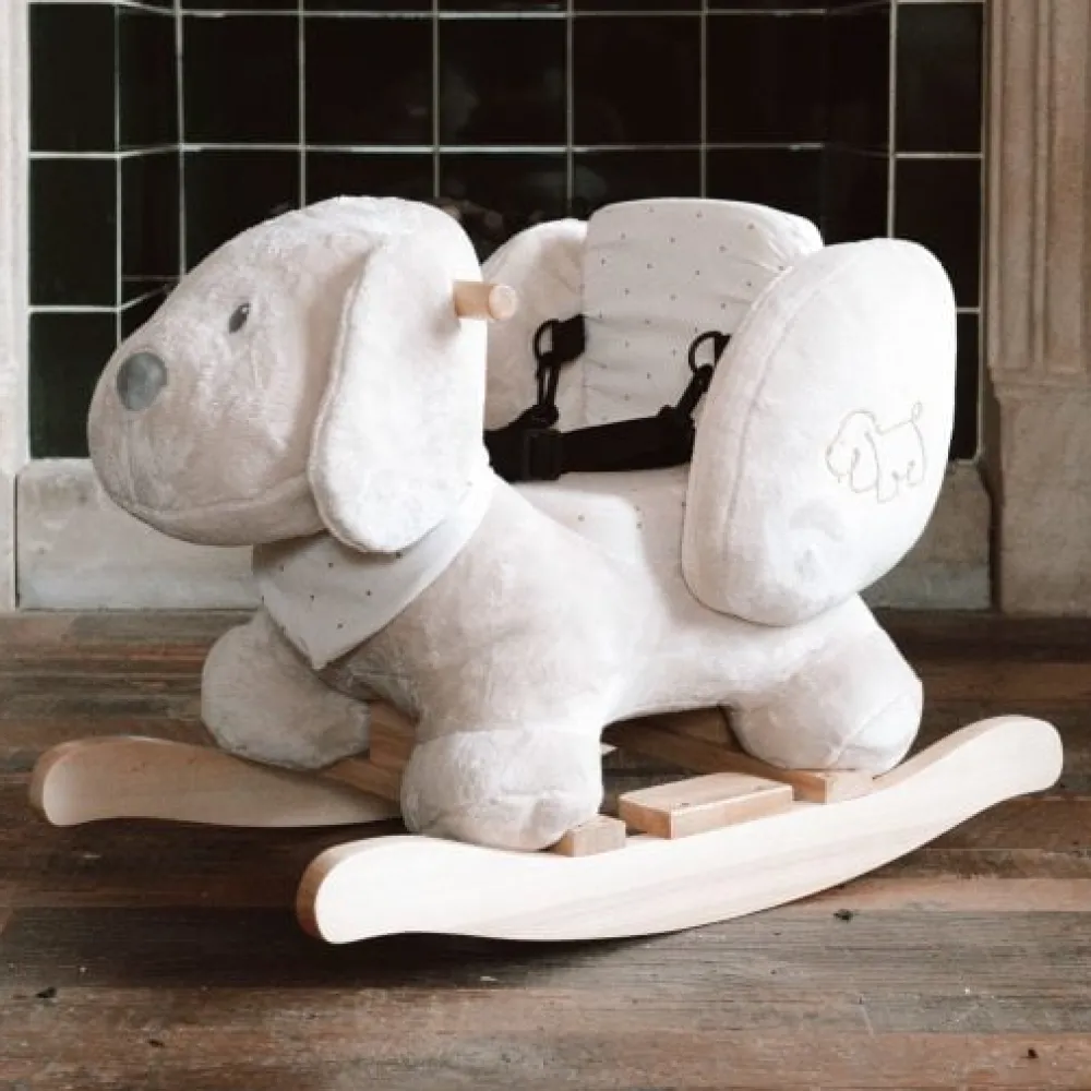 nattou_rocker_charlie_the_2.webp Best Rocker Charlie the Dog Vanilla Kids Kids Room Accessories | Kid’s Furniture