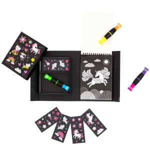 Fashion Neon Colouring Set – Unicorns and Friends Kids Arts And Crafts Sets For Kids