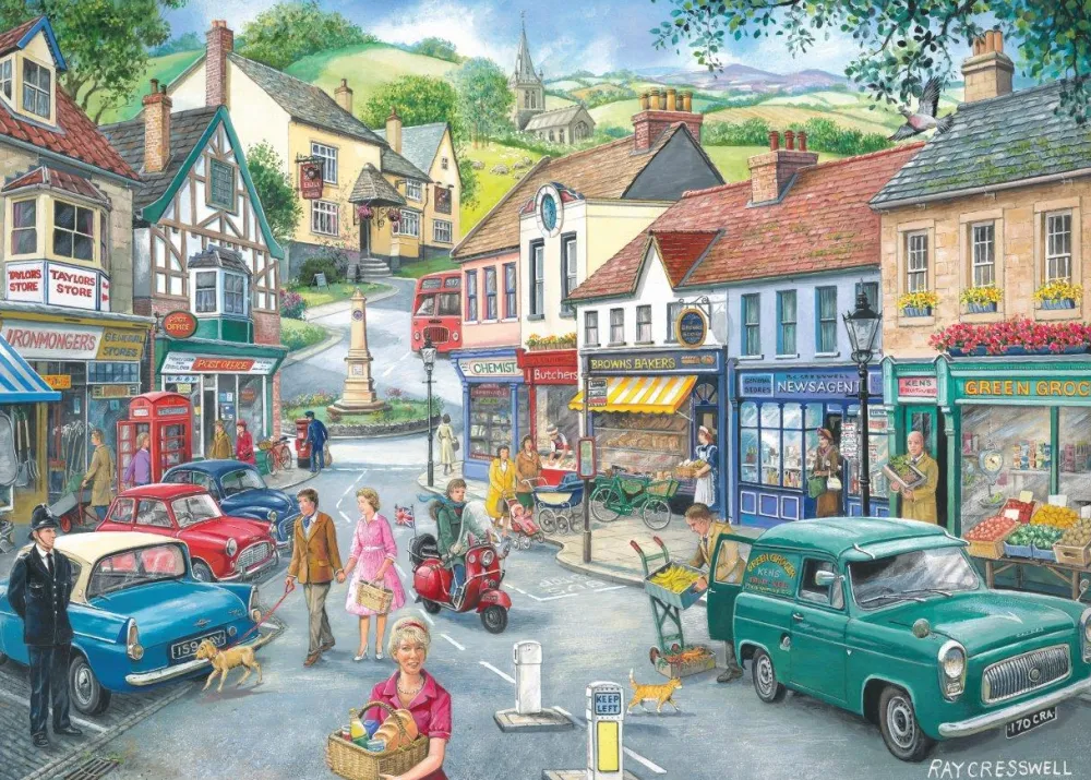 no__at_the_shops___piece__0.webp Online No.23 – At The Shops – 1000 Piece Jigsaw Puzzle Children's Wooden Puzzles
