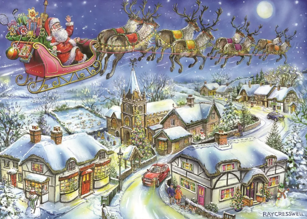 no__christmas_eve___piece_0.webp Discount No.13 – Christmas Eve – 1000 Piece Jigsaw Puzzle Children's Wooden Puzzles
