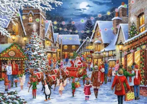 Hot No.17 – Christmas Parade – 1000 Piece Jigsaw Puzzle Children's Wooden Puzzles