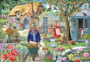 Discount No.1 – In The Garden – 1000 Piece Jigsaw Puzzle Children's Wooden Puzzles
