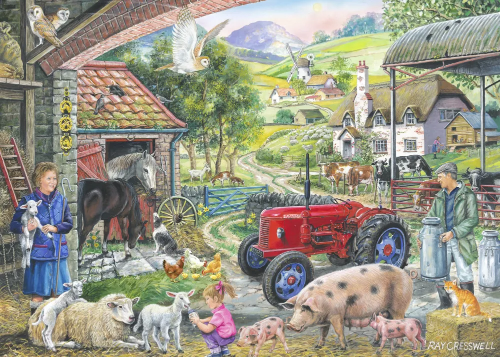 no__on_the_farm___piece_j_0.webp Clearance No.2 – On The Farm – 1000 Piece Jigsaw Puzzle Children's Wooden Puzzles