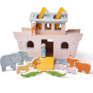 Discount Noah’s Ark – 100% responsibly sourced wood Wooden Animal Toys | Shape Sorter Toys