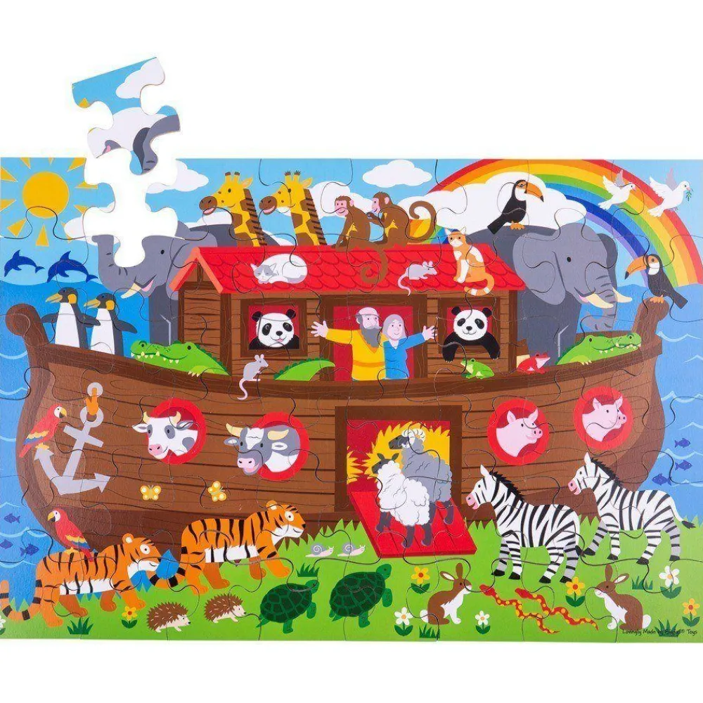 noahs_ark_floor_puzzle__p_0.webp Online Noah’s Ark Floor Puzzle (48 piece) Wooden Puzzles And Activity Toys | Children's Wooden Puzzles