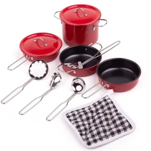 Online Non-Stick Cookware Set Pretend Play Kitchens