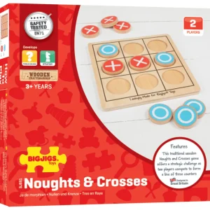 Discount Noughts and Crosses Traditional Wooden Games