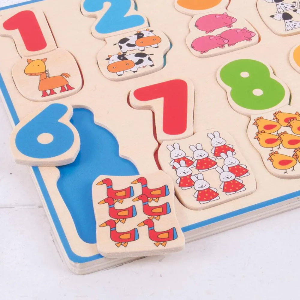 number_and_colour_matchin_2.webp Hot Number and Colour Matching Puzzle Wooden Puzzles And Activity Toys | Children's Wooden Puzzles