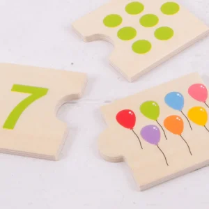 New Number Tiles Kids Wooden Puzzles And Activity Toys | Kids Learning Numbers And Letter