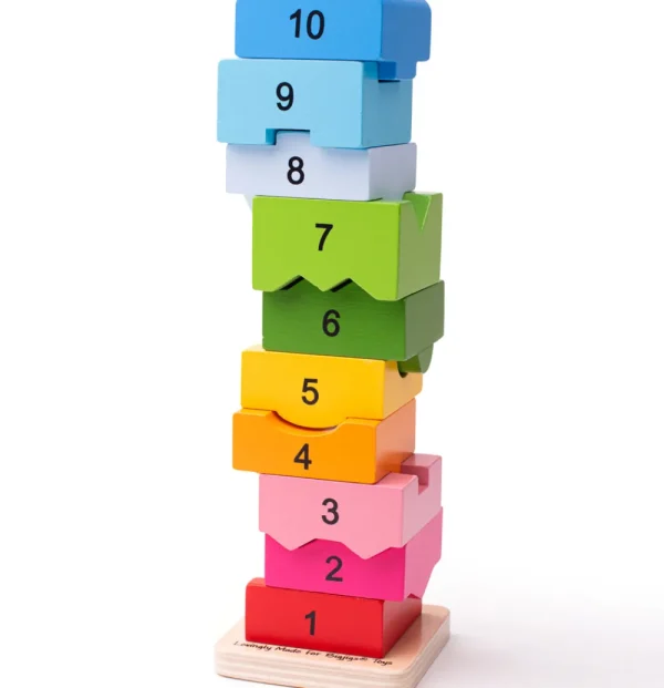 Best Number Tower Wooden Puzzles And Activity Toys | Traditional Wooden Toys