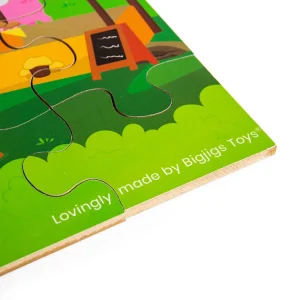Best Nursery Rhyme Floor Puzzle (48pc) Wooden Puzzles And Activity Toys | Children's Wooden Puzzles