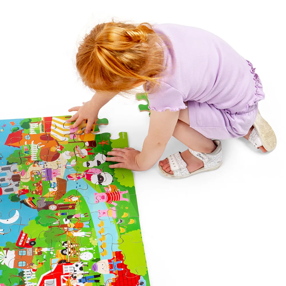 nursery_rhyme_floor_puzzl_9.webp Best Nursery Rhyme Floor Puzzle (48pc) Wooden Puzzles And Activity Toys | Children's Wooden Puzzles