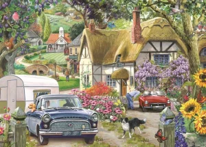 Hot Off We Go – BIG 250 Piece Jigsaw Puzzle Children's Wooden Puzzles