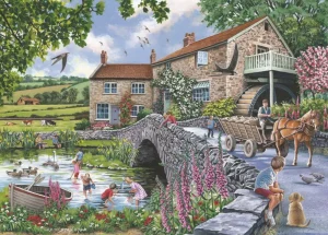 Discount Old Mill – 1000 Piece Jigsaw Puzzle Children's Wooden Puzzles