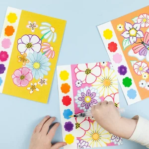 Hot Paint-a-Picture Set – Butterflies & Flowers Kids Arts And Crafts Sets For Kids