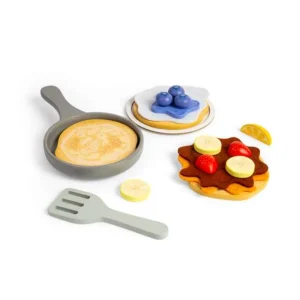 Outlet Pancake Set Wooden Toy Food Sets | Shopping Role Play