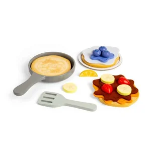 Outlet Pancake Set Wooden Toy Food Sets | Shopping Role Play