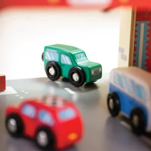 Discount Park & Play Garage Traditional Wooden Toys | Wooden Toy Cars For Children
