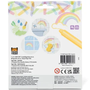 Fashion Pastel Silk Crayons Kids Arts And Crafts Sets For Kids