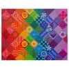 New Patchwork Rainbow 1000 Piece Puzzle Children's Wooden Puzzles