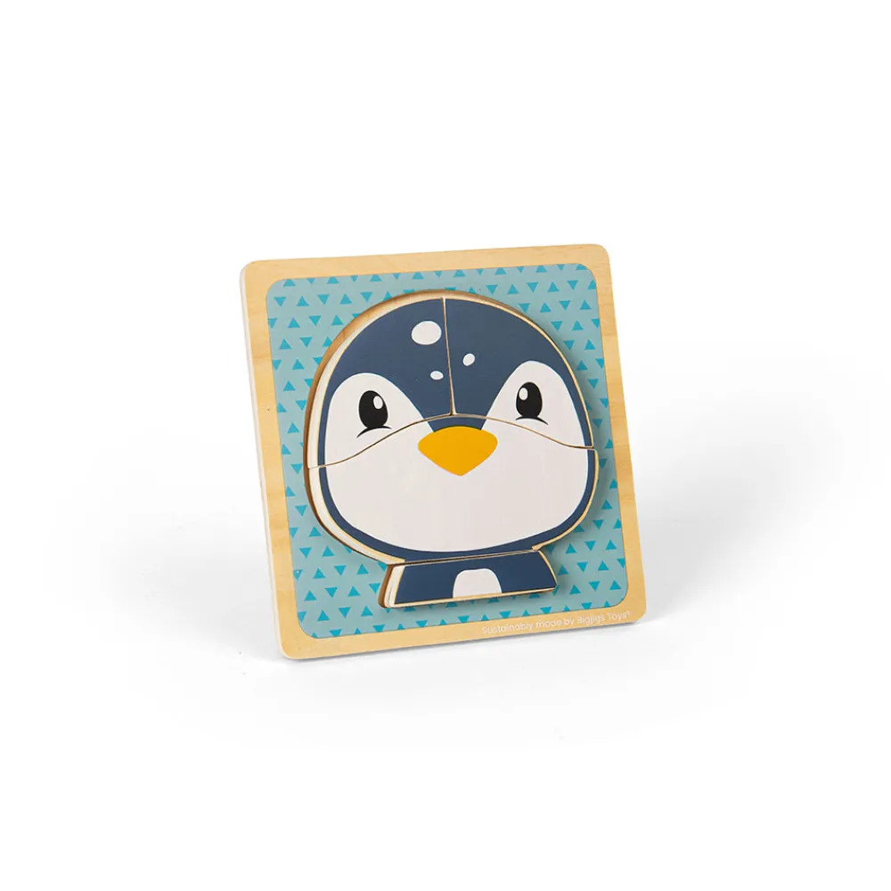 penguin_chunky_puzzle_0.webp Outlet Penguin Chunky Puzzle Wooden Puzzles And Activity Toys | Children's Wooden Puzzles
