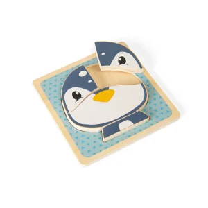 Outlet Penguin Chunky Puzzle Wooden Puzzles And Activity Toys | Children's Wooden Puzzles
